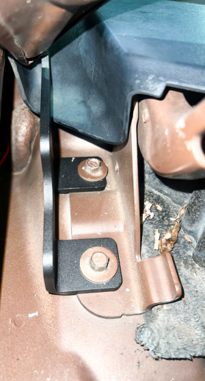 Ford F-150 Hood Light Bracket - Fishbone Offroad - Pod Mount - Black - `04-`14